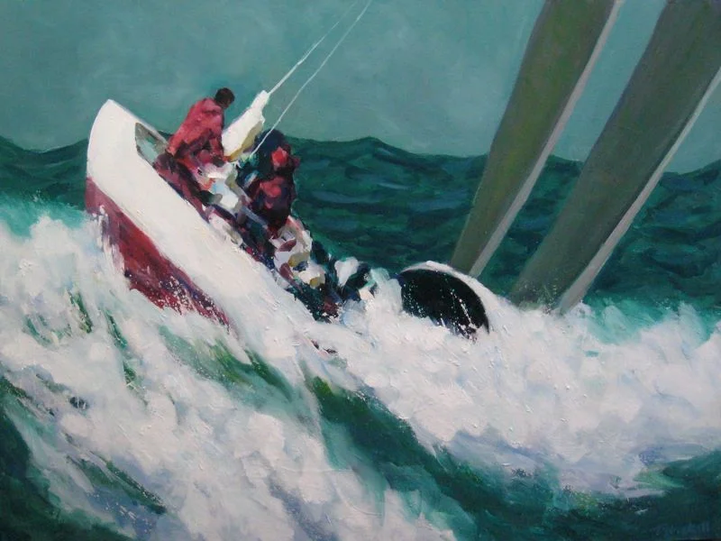 Ted Blackall 120cm x 90cm Up & Over