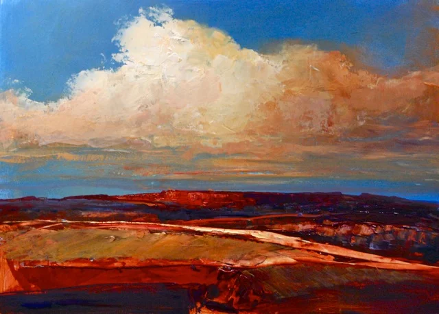 Mel Brigg Light on the Outback 60cm x 80cm 