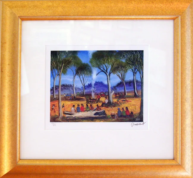 Pro Hart
sausage sizzle
L/E limited edition print 142/150
#8884