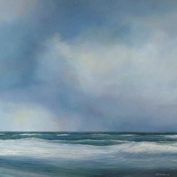 Amanda Cloud Drift 91cm x 91cm #7895