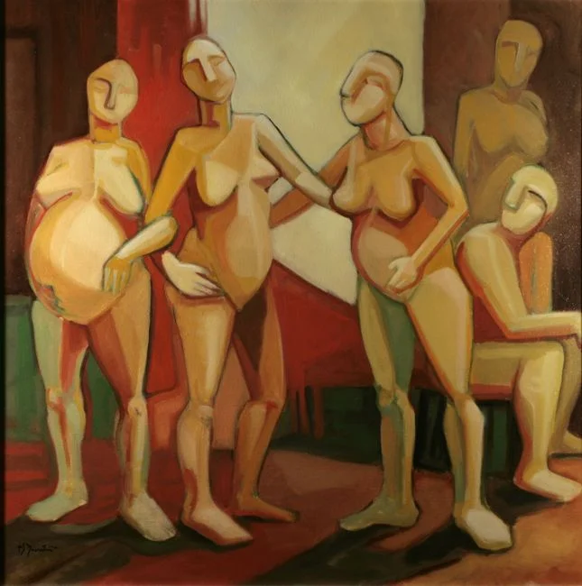 Sandro Nocentini Pride and Jealousy 80cm x 80cm #8265.jpg