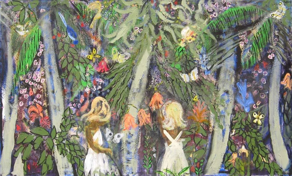 #13465 John Maitland In the Forest 120cm x 200cm
