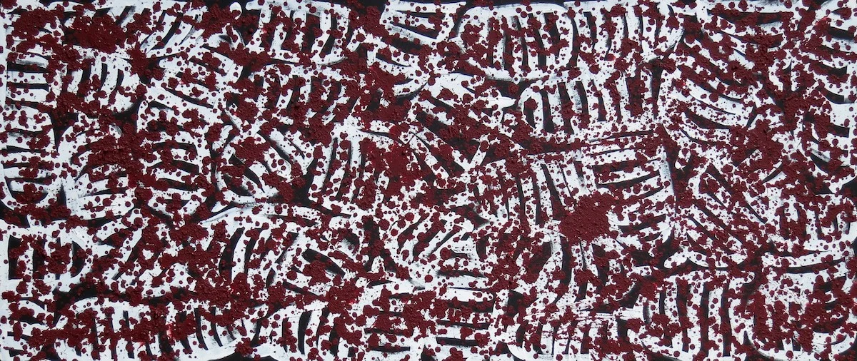 #13564 Barbara Weir 'Awelye' 90cm x 210cm