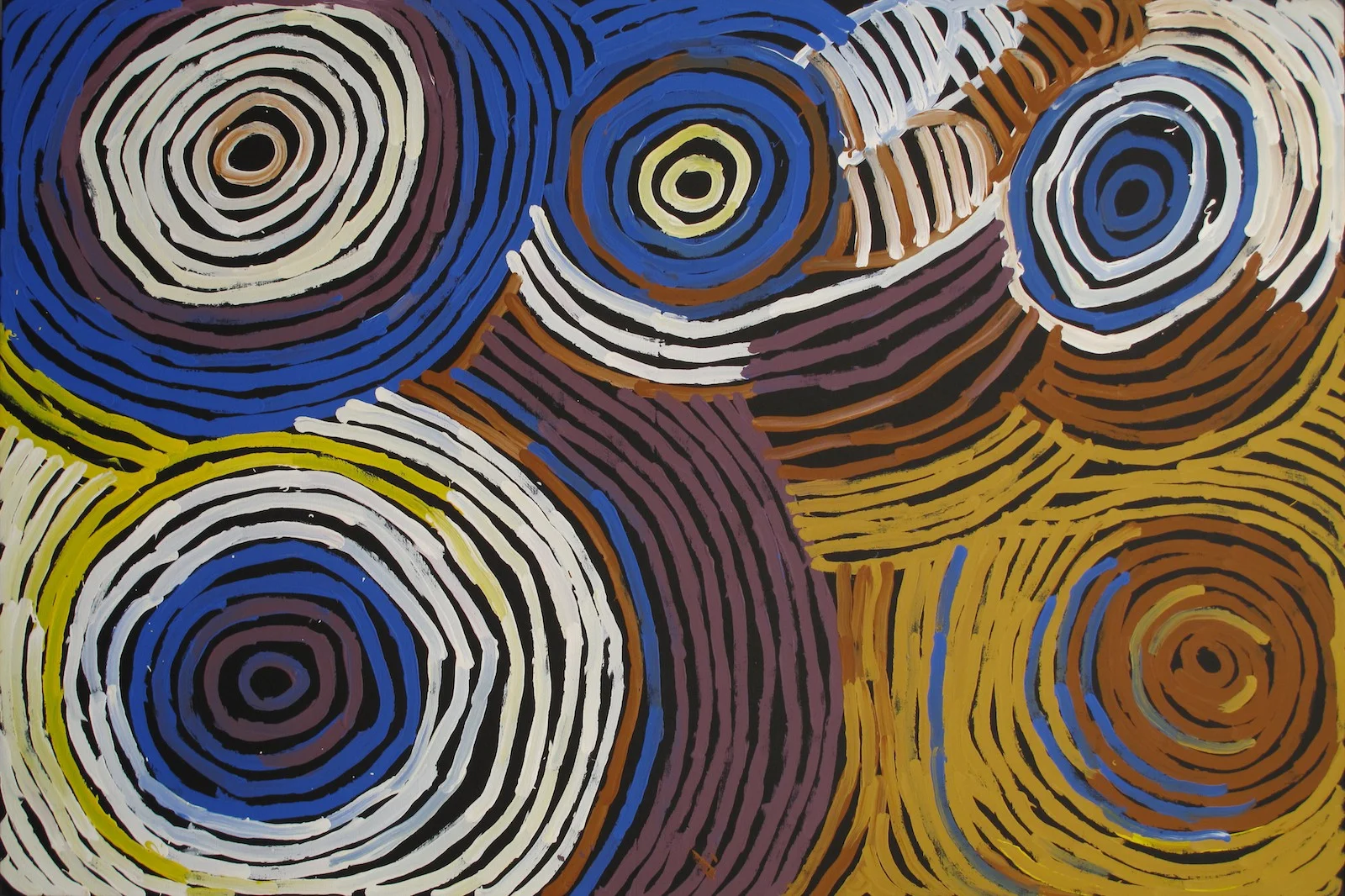 #10205 Minnie Pwerle 'Body Paint' 121cm x 180cm $33800.jpg