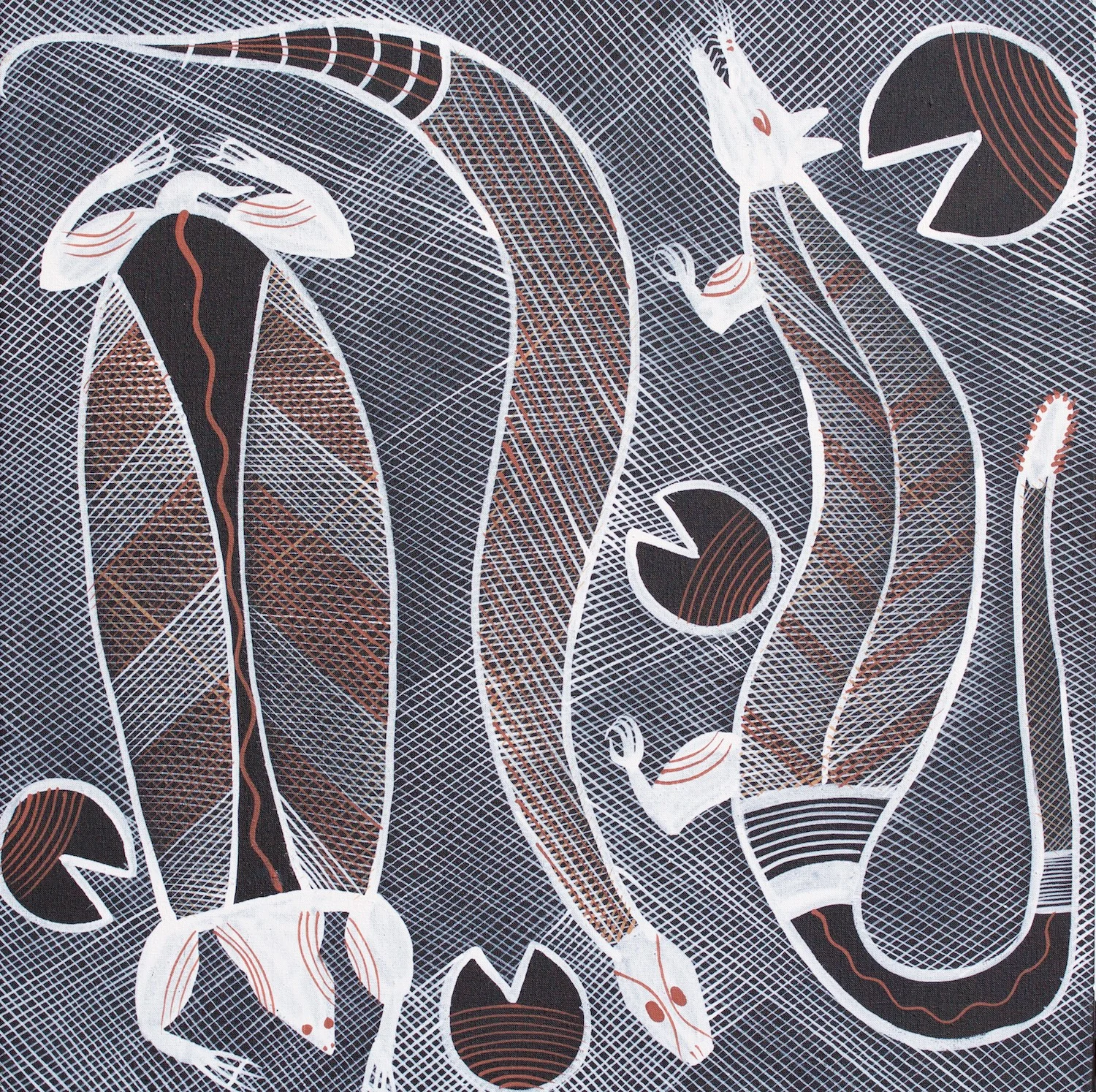 #13881 Edward Blitner 'Untitled'Acrylic on Linen 61cm x 61cm $990.jpg