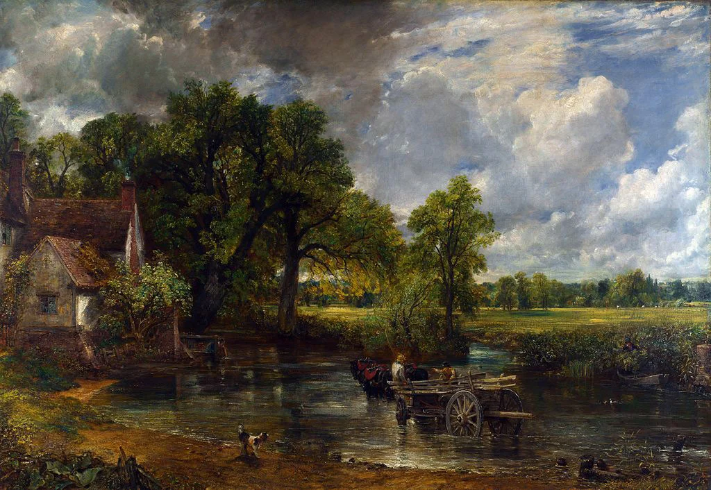 John Constable "The_Hay_Wain" (1821)