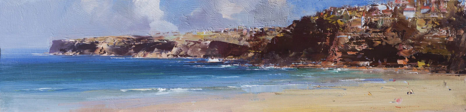 Bondi Beach panel 16 x 66cm