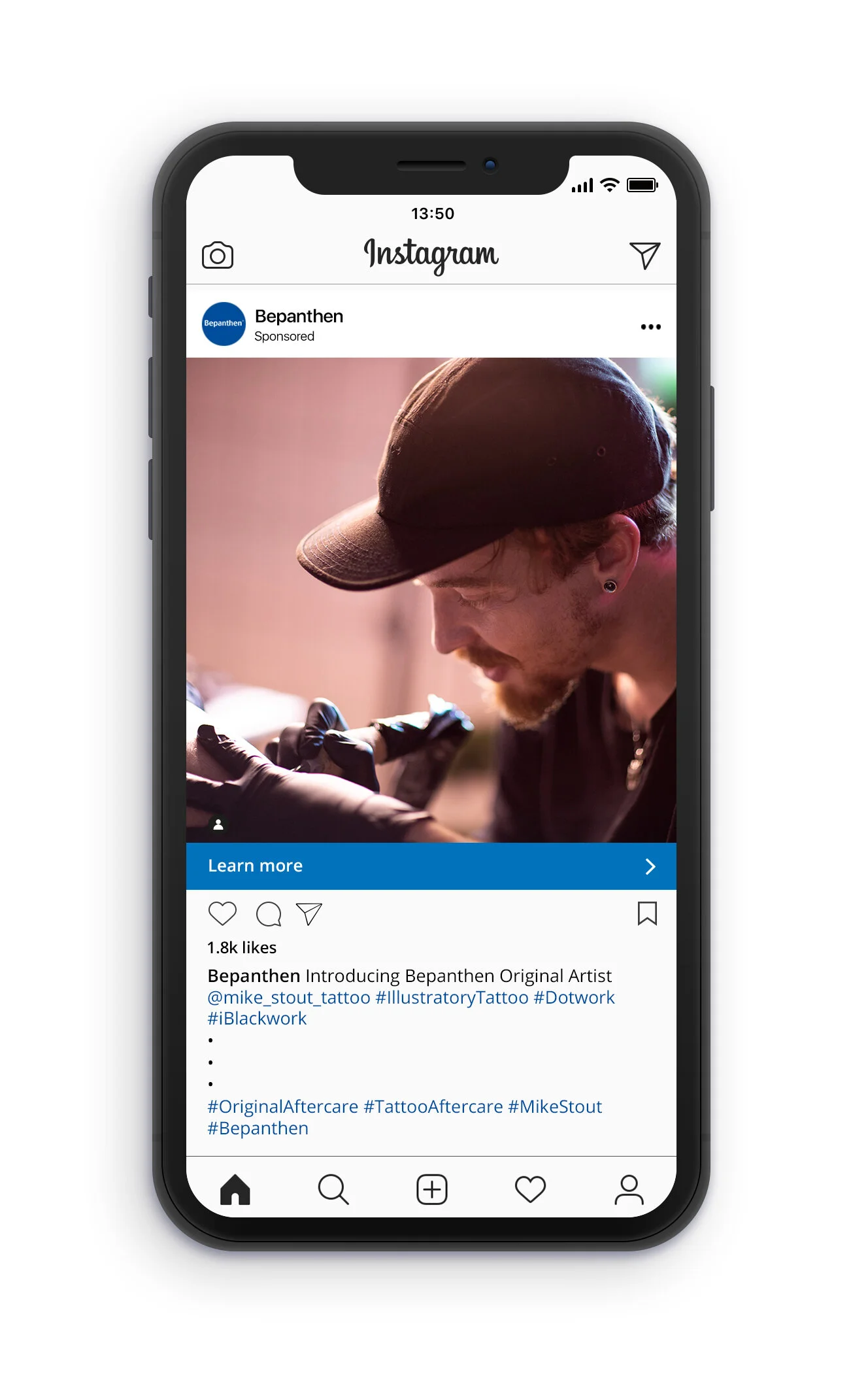 Artist’s profile post: Mike