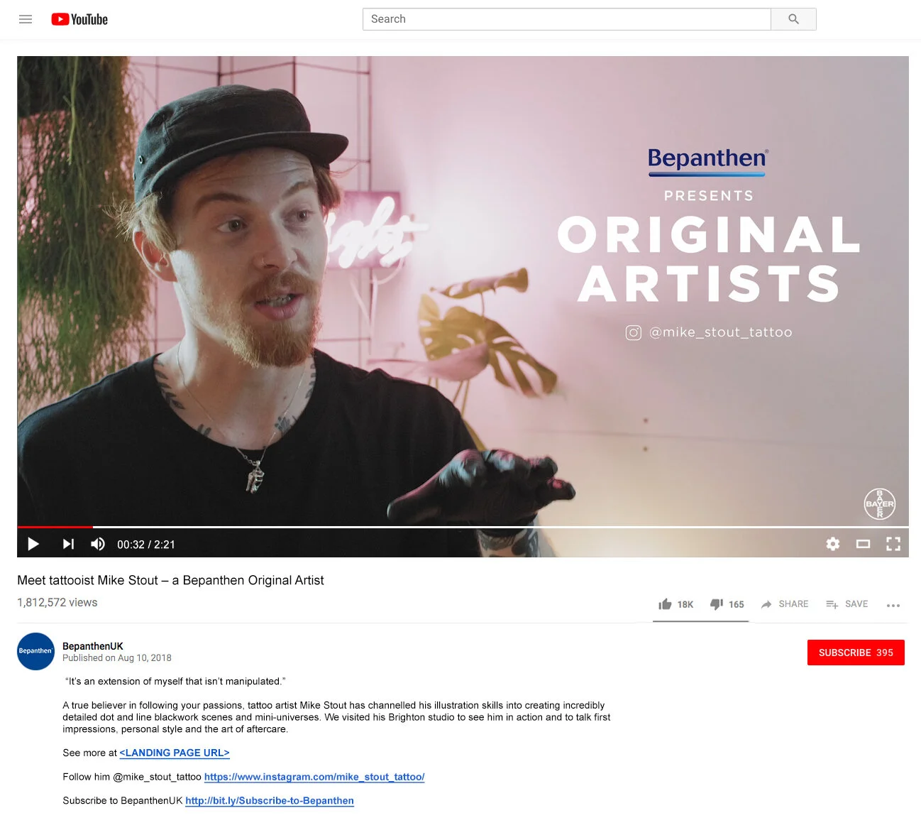 YouTube video description: Online /Social AV 1