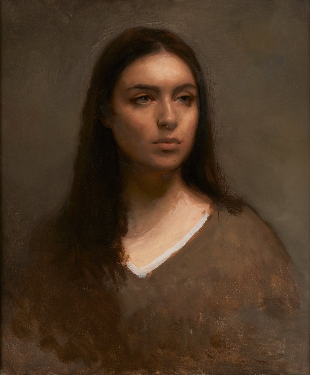 'Orla' Portrait Painting