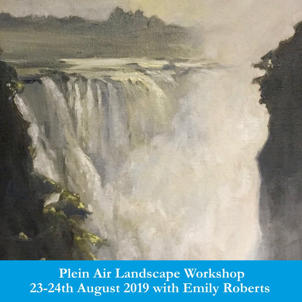 Plein Air Landscape Oil Painting, Atelier Tremlett