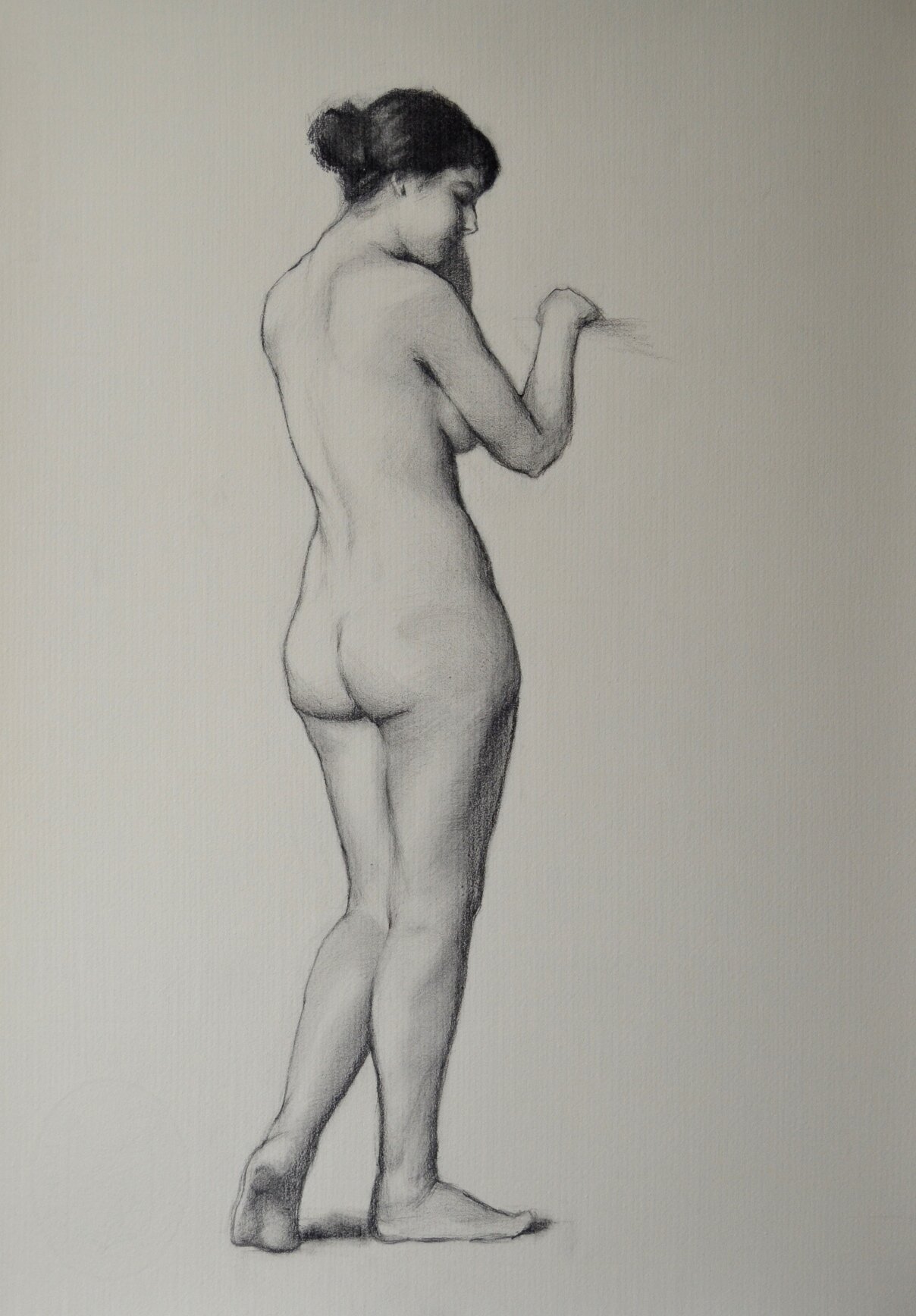 Nude Figure Female - Back