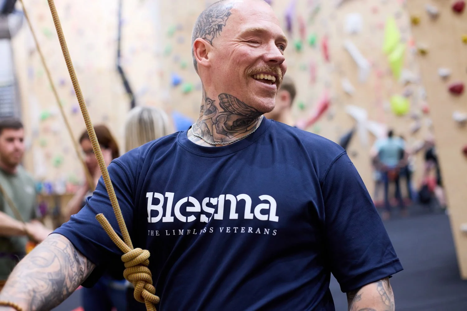 Injured Veterans Climbing Session