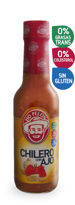 Salsa Chilerocon ajo Tío Pelón España.png