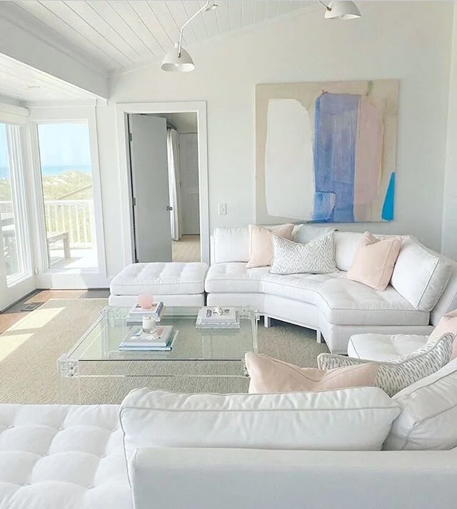 DREAMY @jennyhowardlucas @hidellbrooks @charlottehlucas #beachy #abstractart #beachvibes #calm #relax #interiordesign