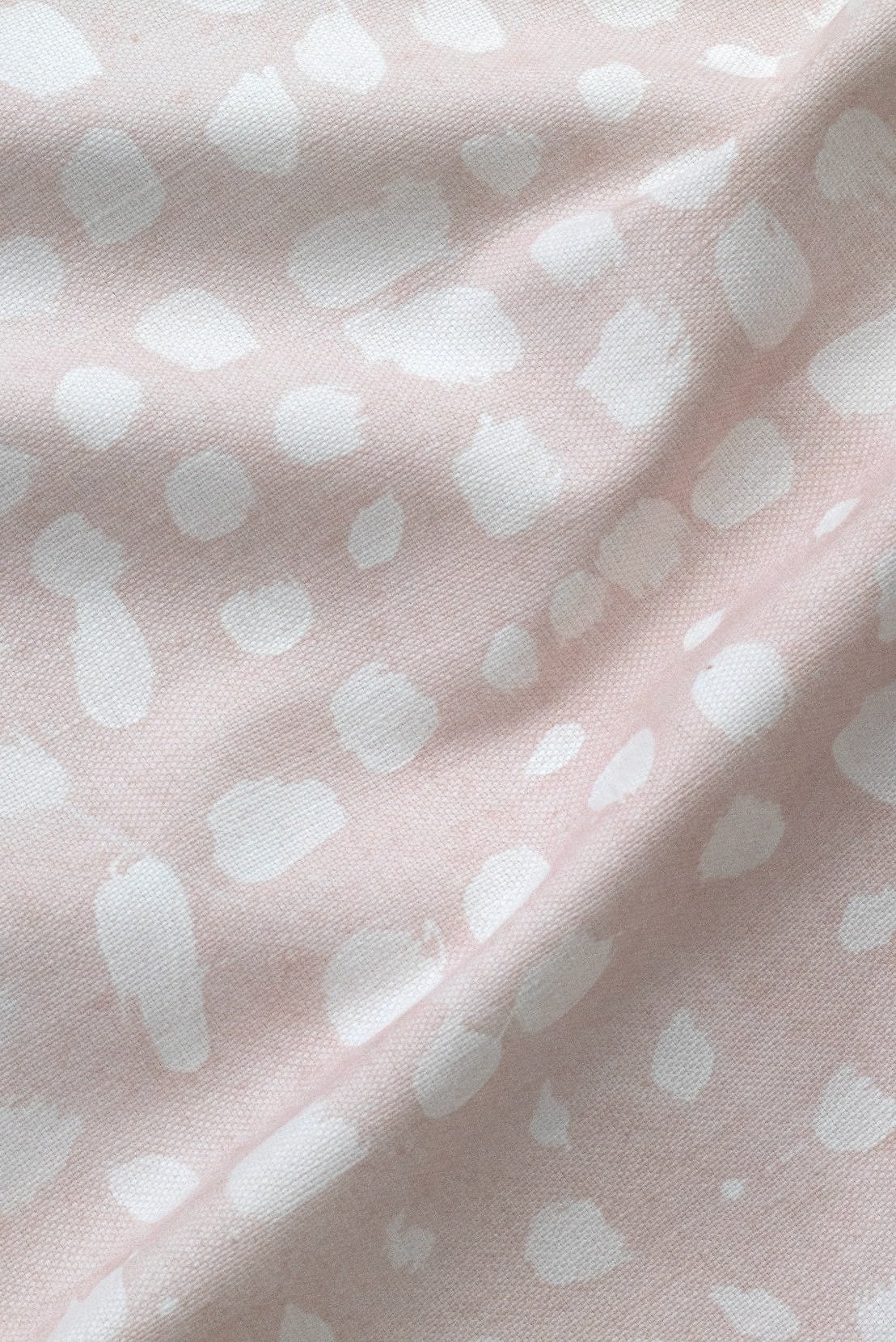 Dots Fabric in Blush by Kiki Slaughter's Textile Collection