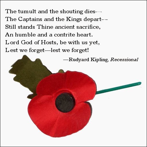 Lest we forget... — Our Lady of the Assumption Catholic Primary School