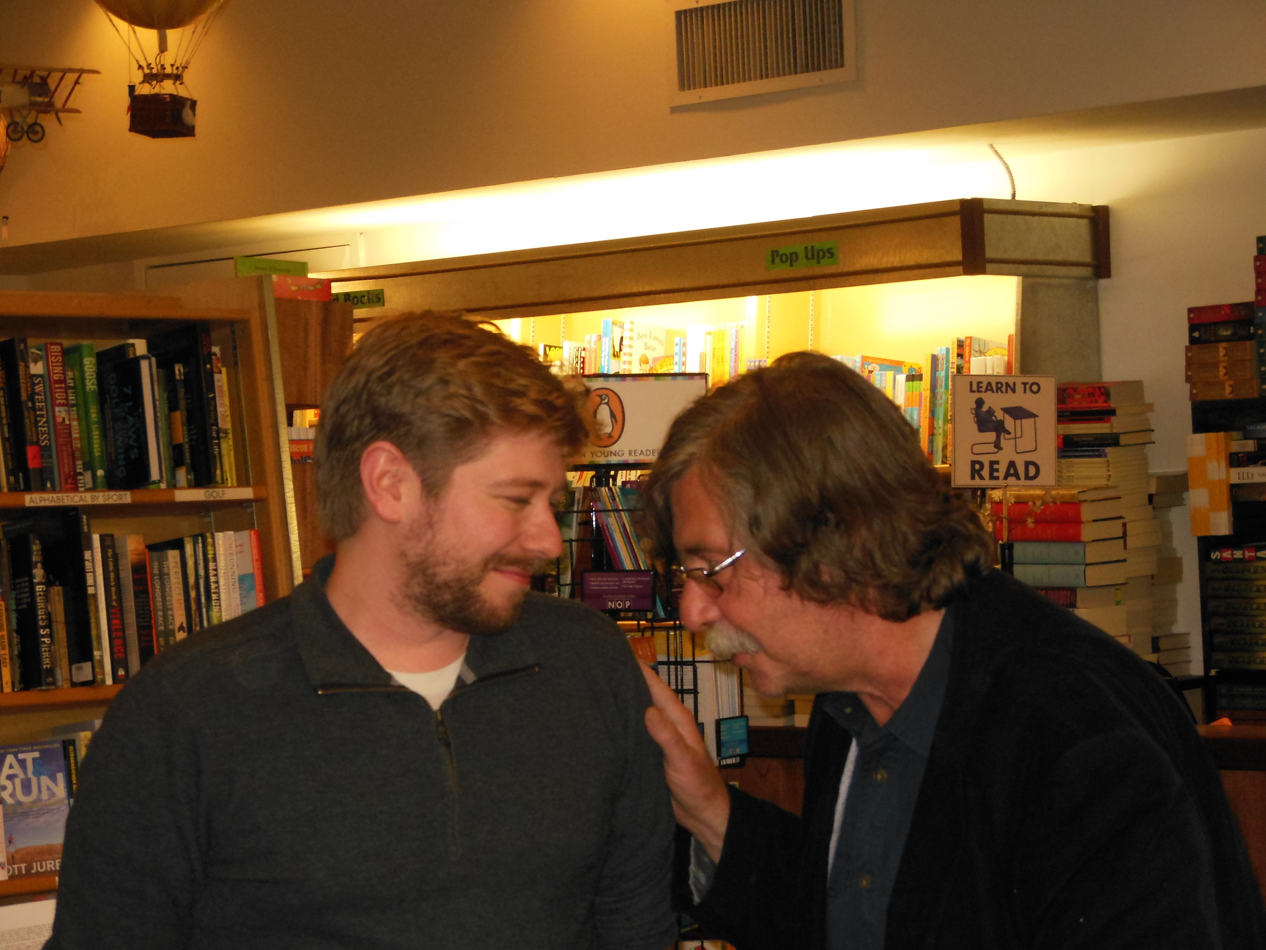  The composer and his devoted fan. Photo: Katarina Godár 