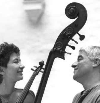 Maya Homburger and Barry Guy.