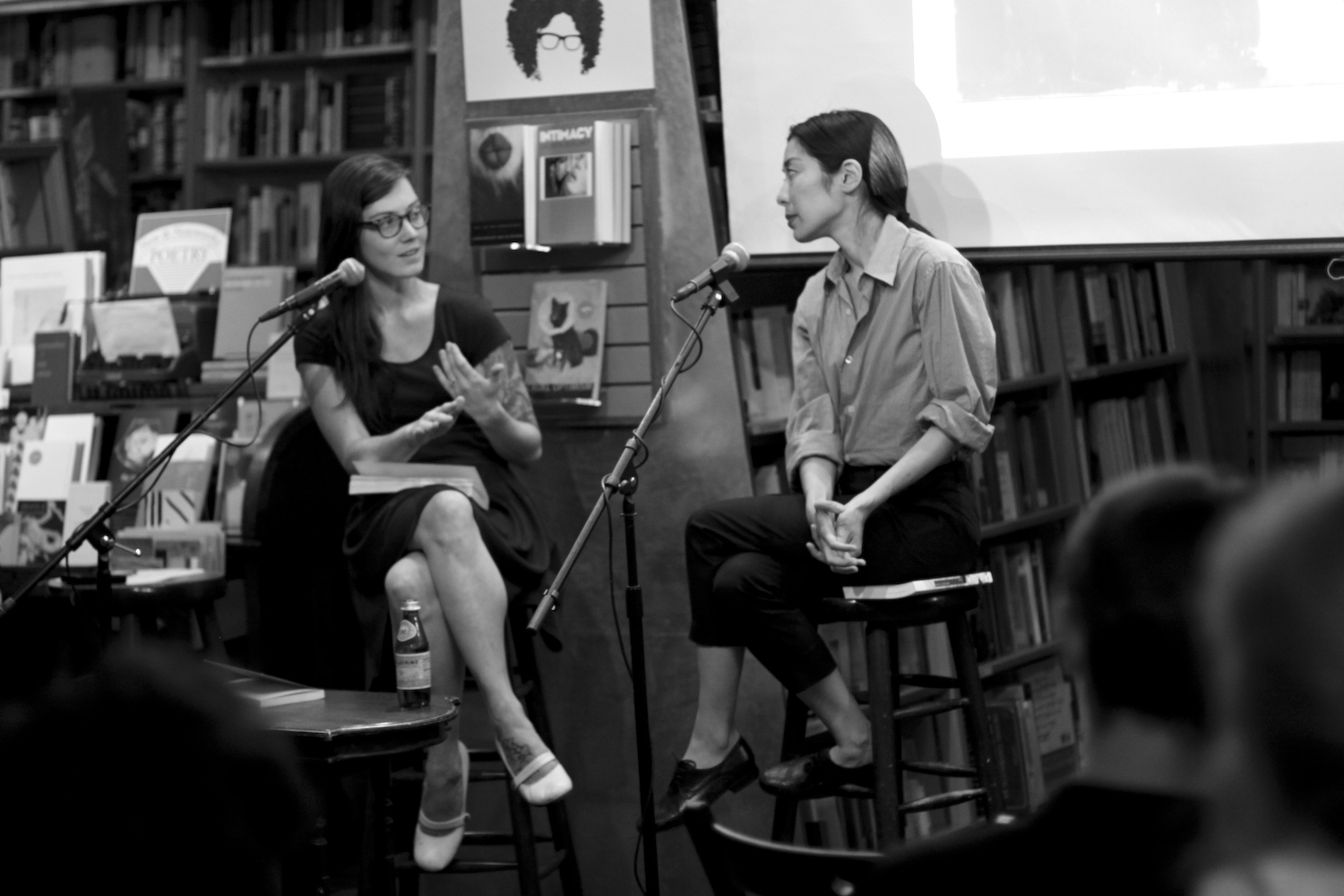  Katie Kitamura and Sarah Gerard in dialogue at McNally Jackson © Jesse Ruddock 