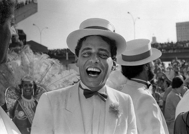 Chico Buarque, 44, at Carnaval in 1989