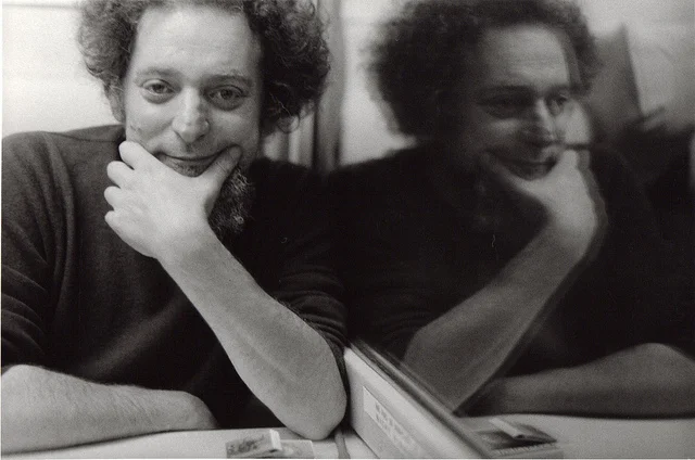Georges Perec, self-portrait in mirror