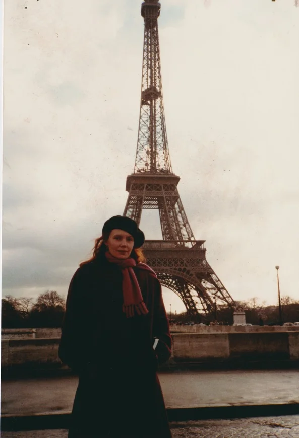 Kaija Saariaho in Paris, 1981. Courtesy Kaija Saariaho.