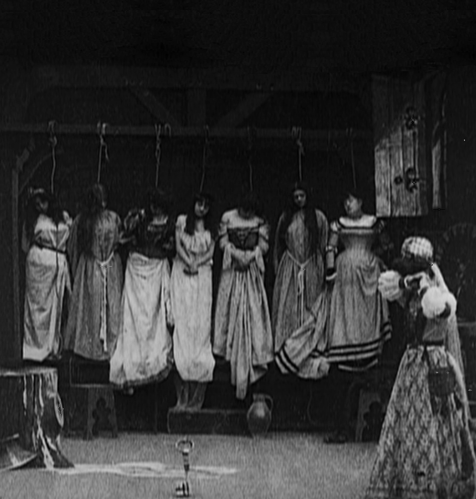 Still from Georges Méliès's 1901 silent film Barbe-bleue