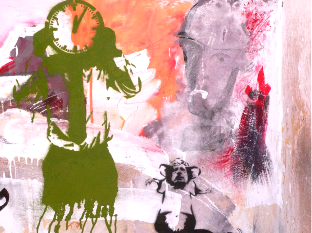 Graffiti from 2011 by the Tunisian art collective Ahl Al Kahf (The People of the Cave).