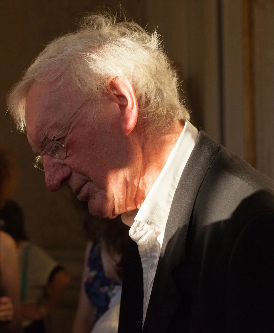 George Craig at the launch party celebrating the publication of The Letters of Samuel Beckett vol. IV, hosted at the Irish embassy in Paris, September 2016.
