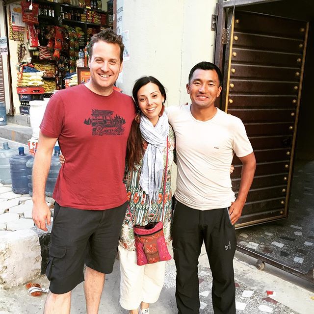 Saying goodbye to Hari, our camera assistant. Hari, so grateful for your work, you have been amazing. #butterflywings #odysseyfilms #gayatrifund #nepalcompassioninaction