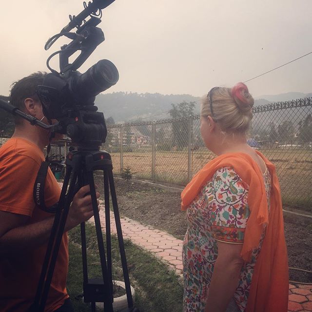 Storm brewing after harvesting the rice. #gayatrifund #butterflywings #nepaldocumentary #nepalcompassioninaction