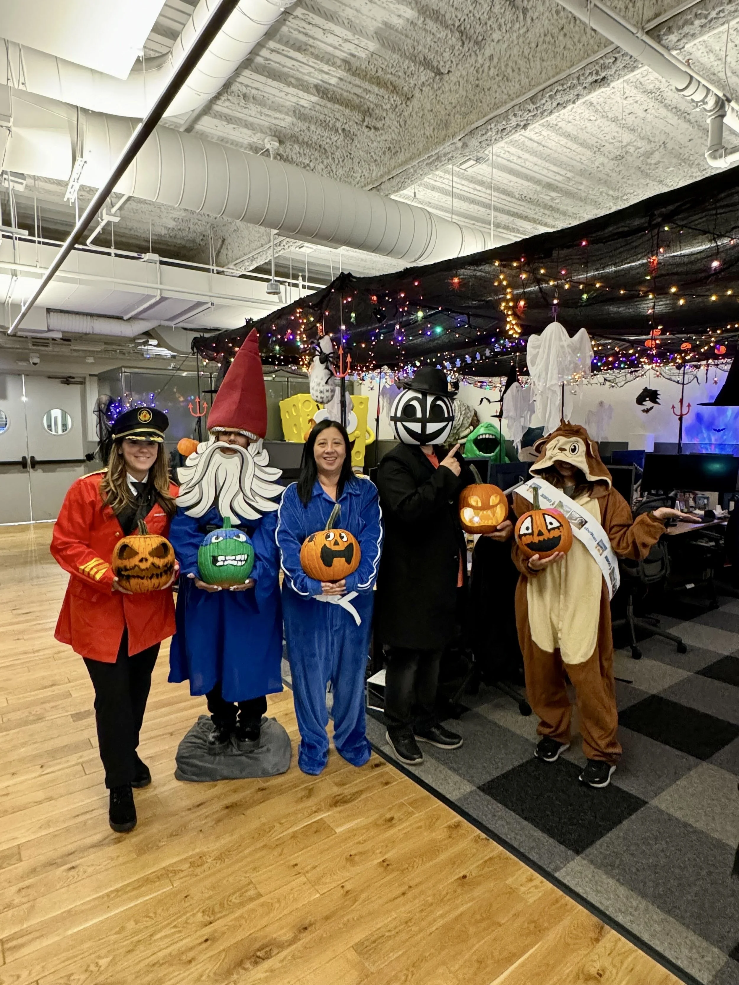 Design team as brand mascots