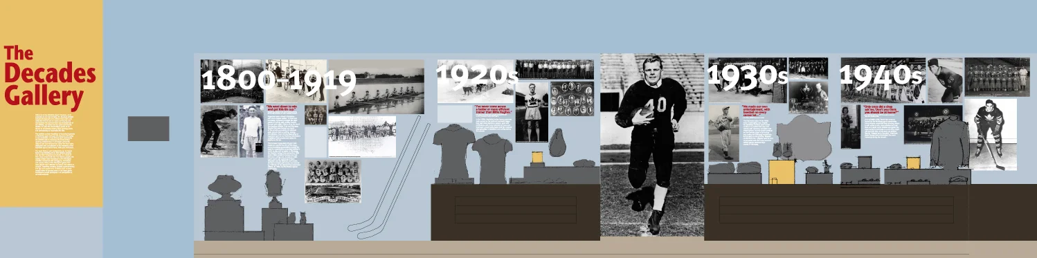 Scaled drawings helped the client visualize the final product