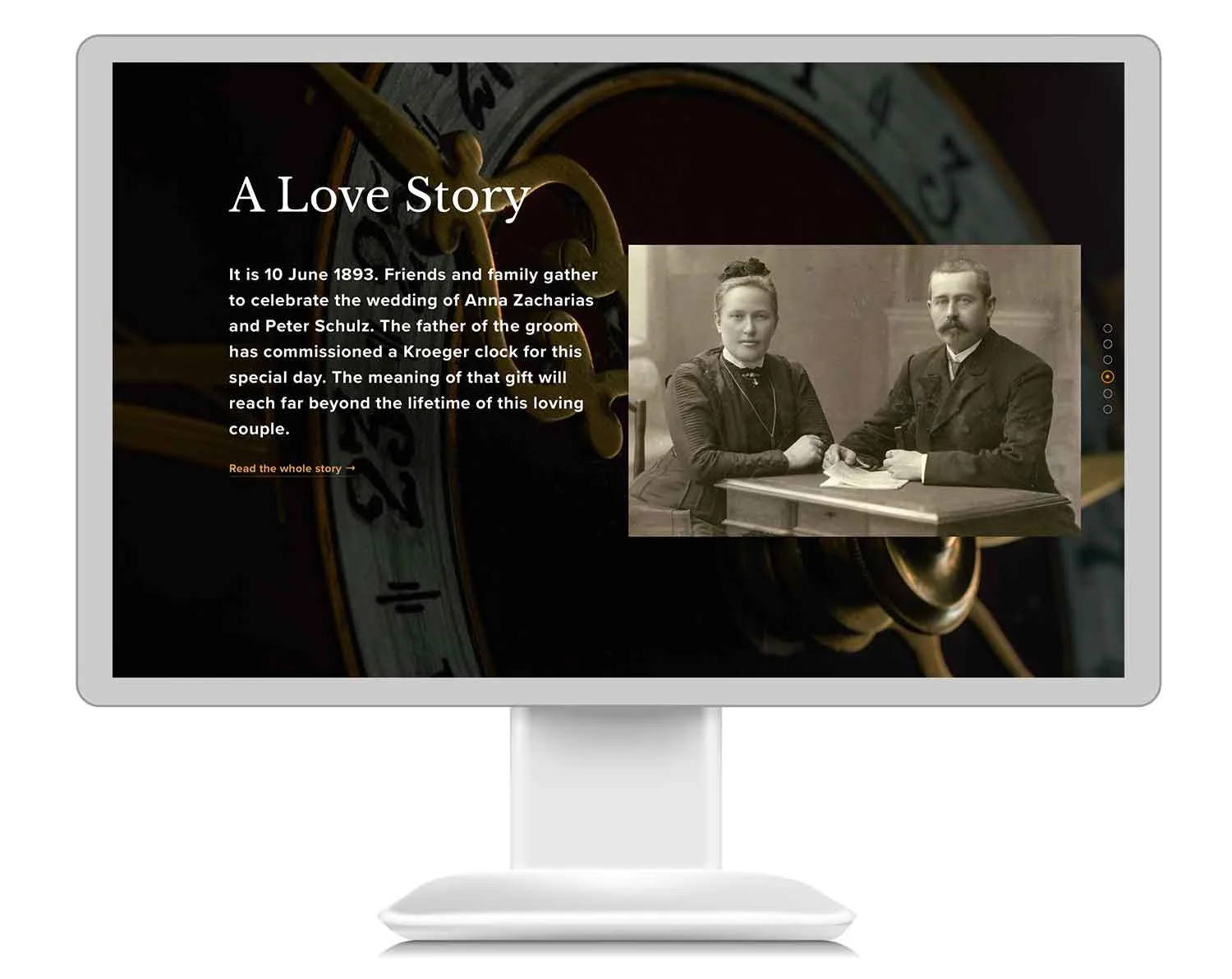 A virtual museum with stories, videos, blogs and exhibits.