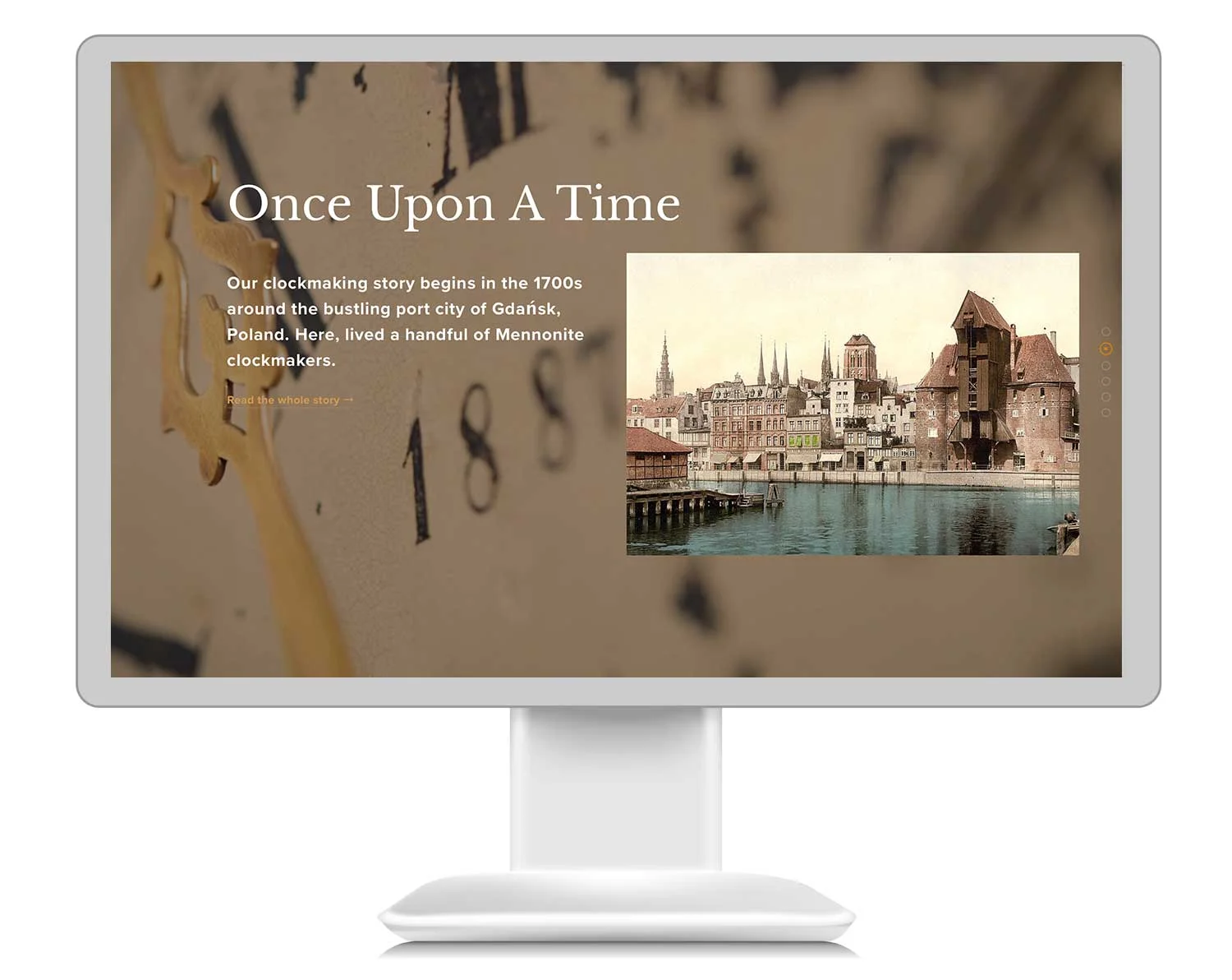 A virtual museum with stories, videos, blogs and exhibits.