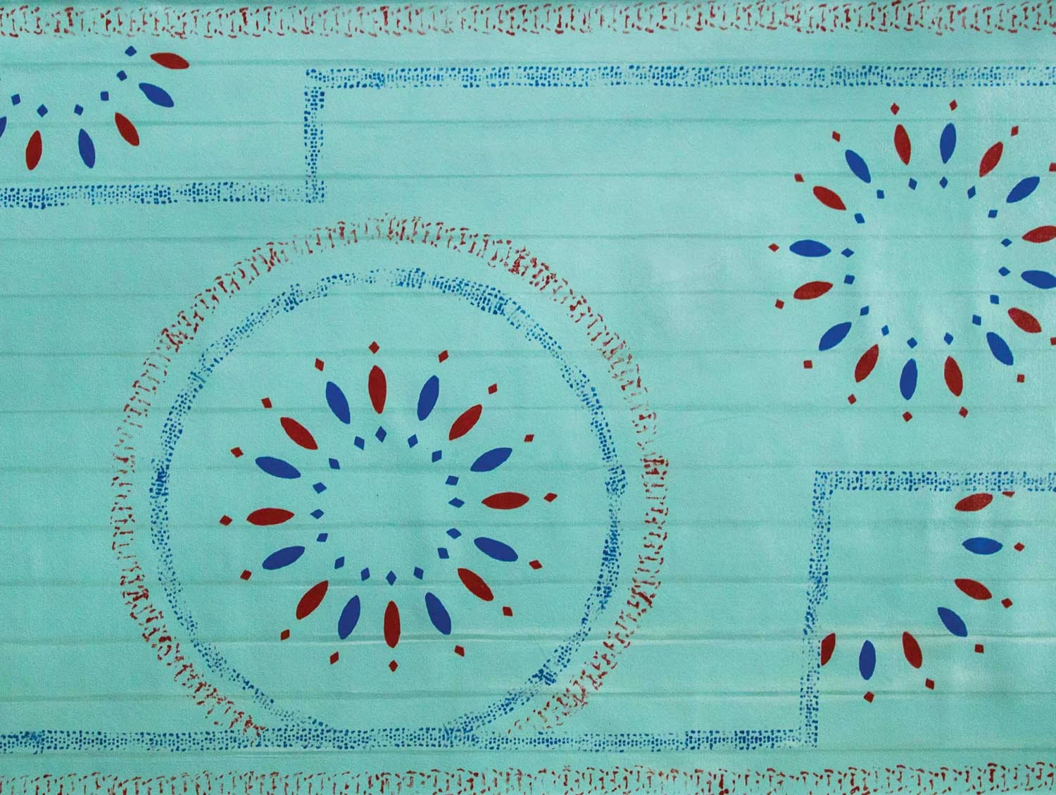 Floor pattern detail.