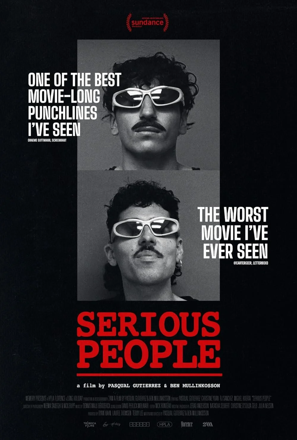   Serious People (2025)    Colorist    Director: Pasqual Gutierrez ,  Ben Mullinkosson &nbsp;DP: Nicholas Bupp, Neema Sadeghi  