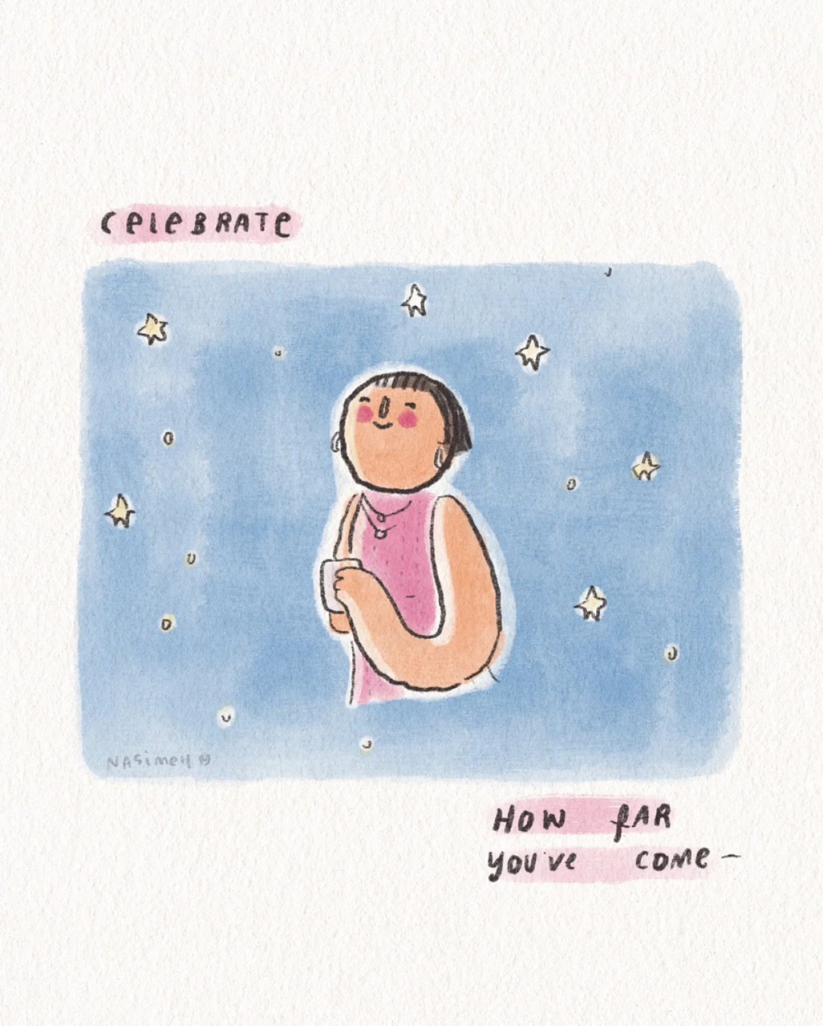 You deserve it, darling. 🌼
⁣
How easy it can be to focus only on the forward motion:⁣
The next thing. ⁣
Project. ⁣
Task. ⁣
Assignment. ⁣
Achievement.⁣
⁣
But - o, little flower -⁣
Haven&rsquo;t you come so far?⁣
⁣
And wouldn&rsquo;t it be such a gift