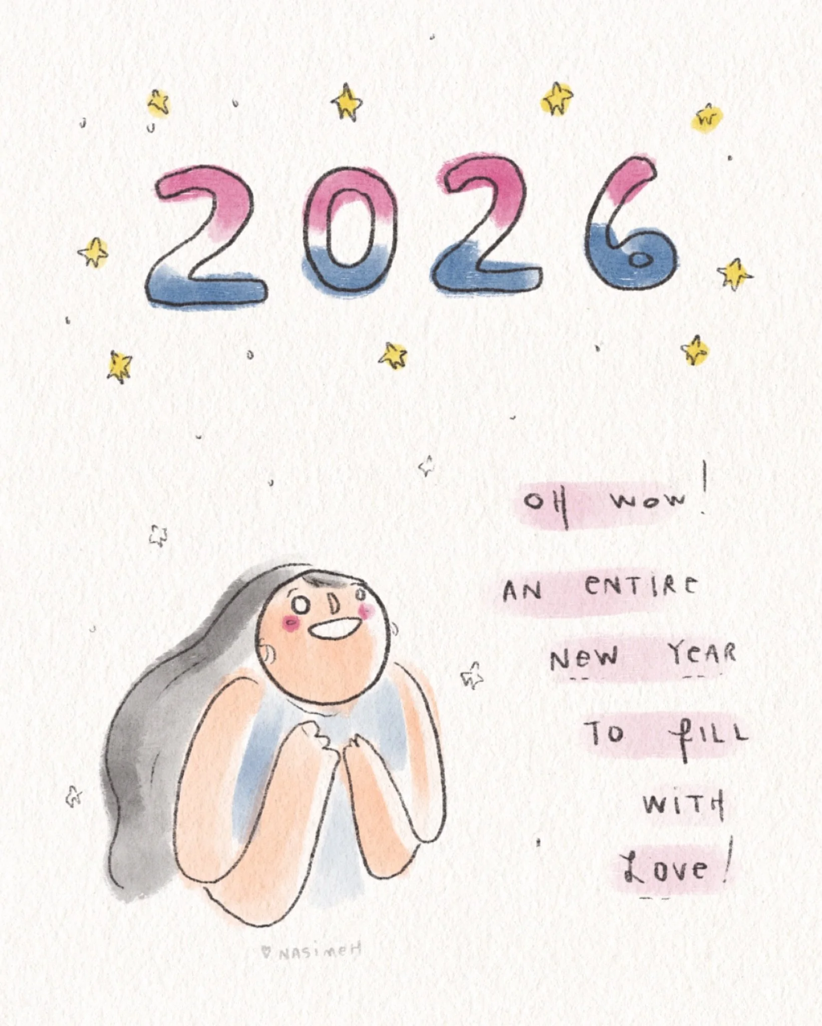 Happy New Year&rsquo;s ✨⁣
What, beloved, are you calling in?⁣
⁣
I know that for many of us, it feels curious to speak of beginnings in the middle of winter.⁣
And yet - and nonetheless - there is power in the collective intention.⁣
And together, we ha