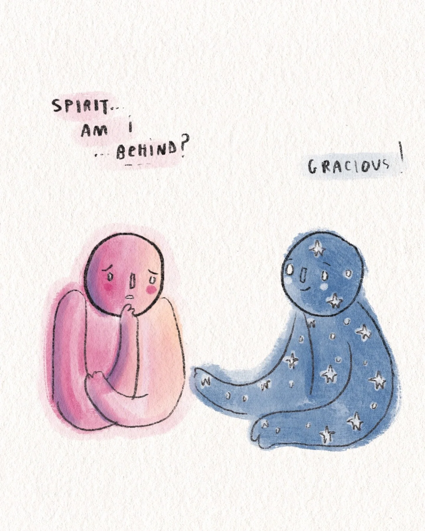 What if you're right on time? 🌼⁣
⁣
Friends, how easy it is to think we are not measuring up to some invisible markers.⁣
⁣
How easy to fall into these traps of enough, or better, or someone-else-has-got-it-figured-out!⁣
⁣
But ...⁣
⁣
What happens when