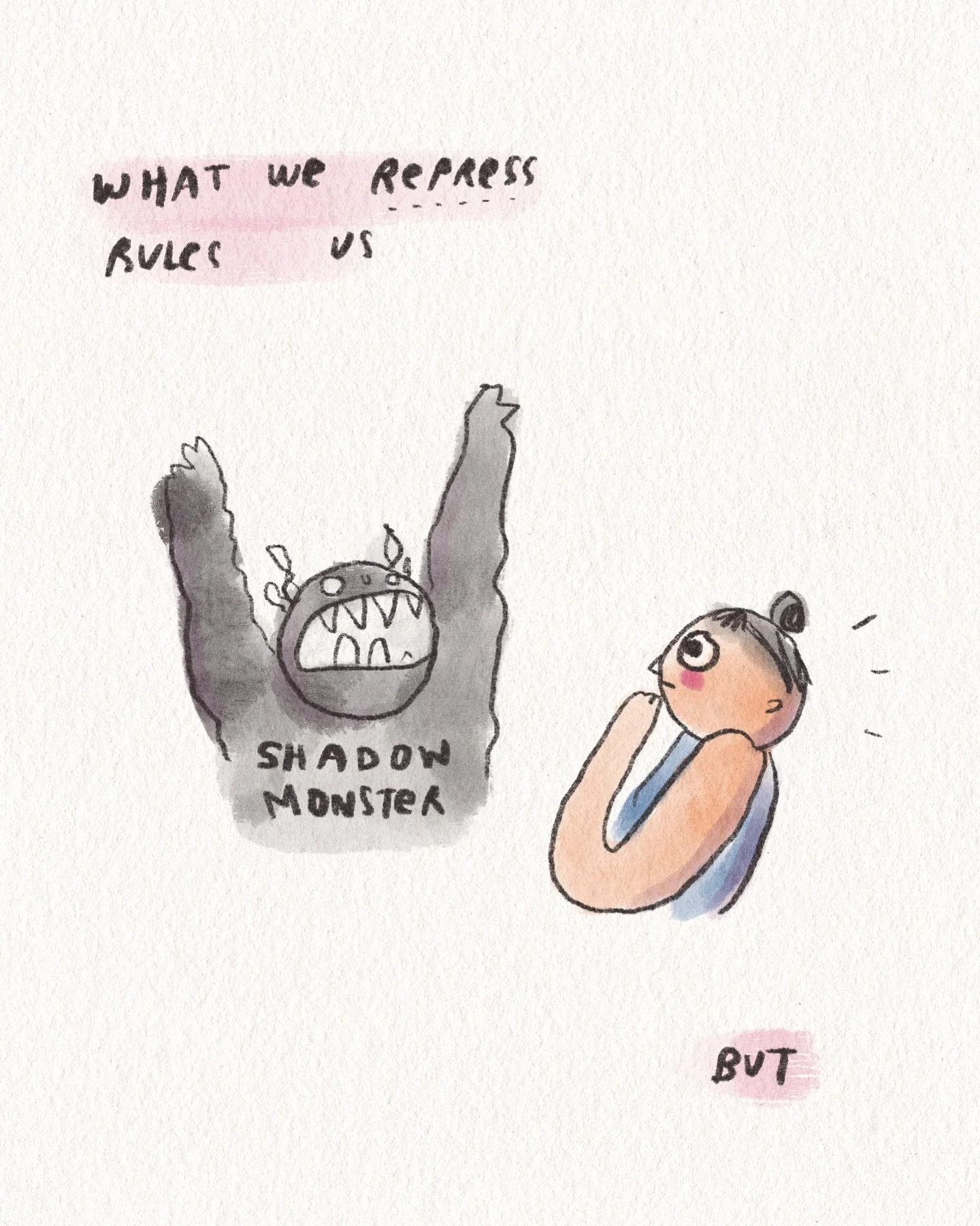 Those parts just want your attention. 🖤⁣
⁣
It&rsquo;s a funny truism, I have found:⁣
That what I resist - persists.⁣
But what I integrate and allow, why!⁣
⁣
That has a tendency to utterly transform.⁣
⁣
Now - this is not to say we leak whatever is oc