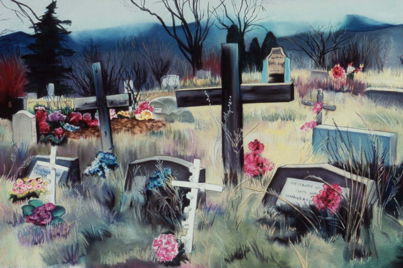 "The Dead of Winter" pastel, 35x24" AVAILABLE / $1,800