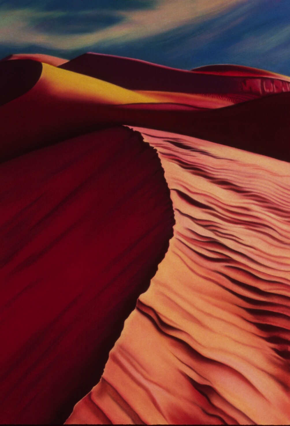 "Dunes" pastel, 30x50"