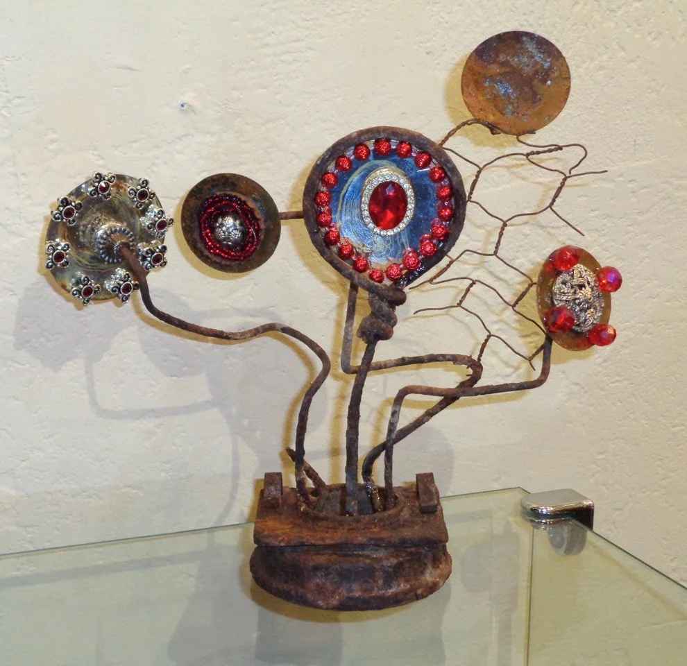 %22 Mixed Media, Found Objects by Jane Nassano.jpeg