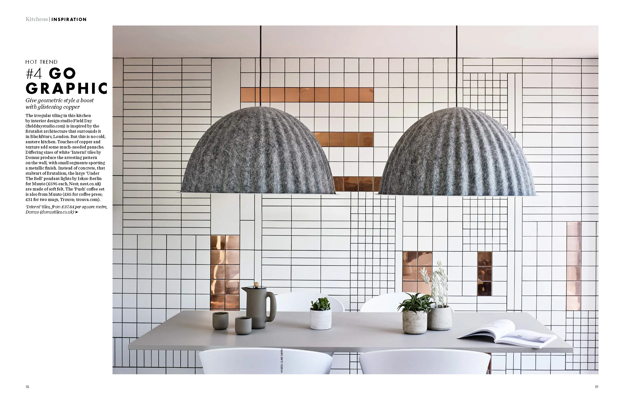 ELLE DECORATION, KITCHEN INSPIRATION 2017