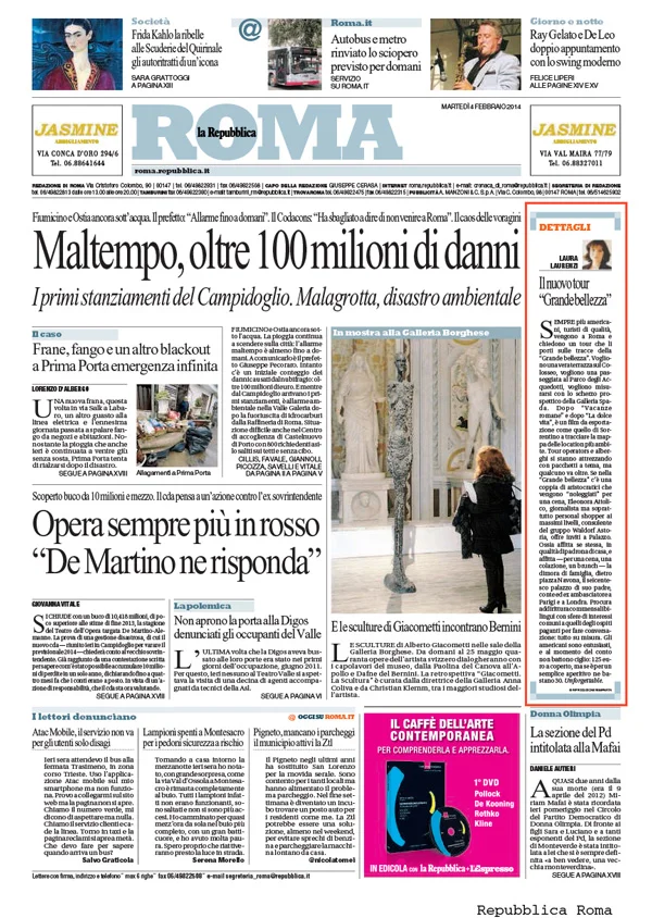 La Repubblica - Roma