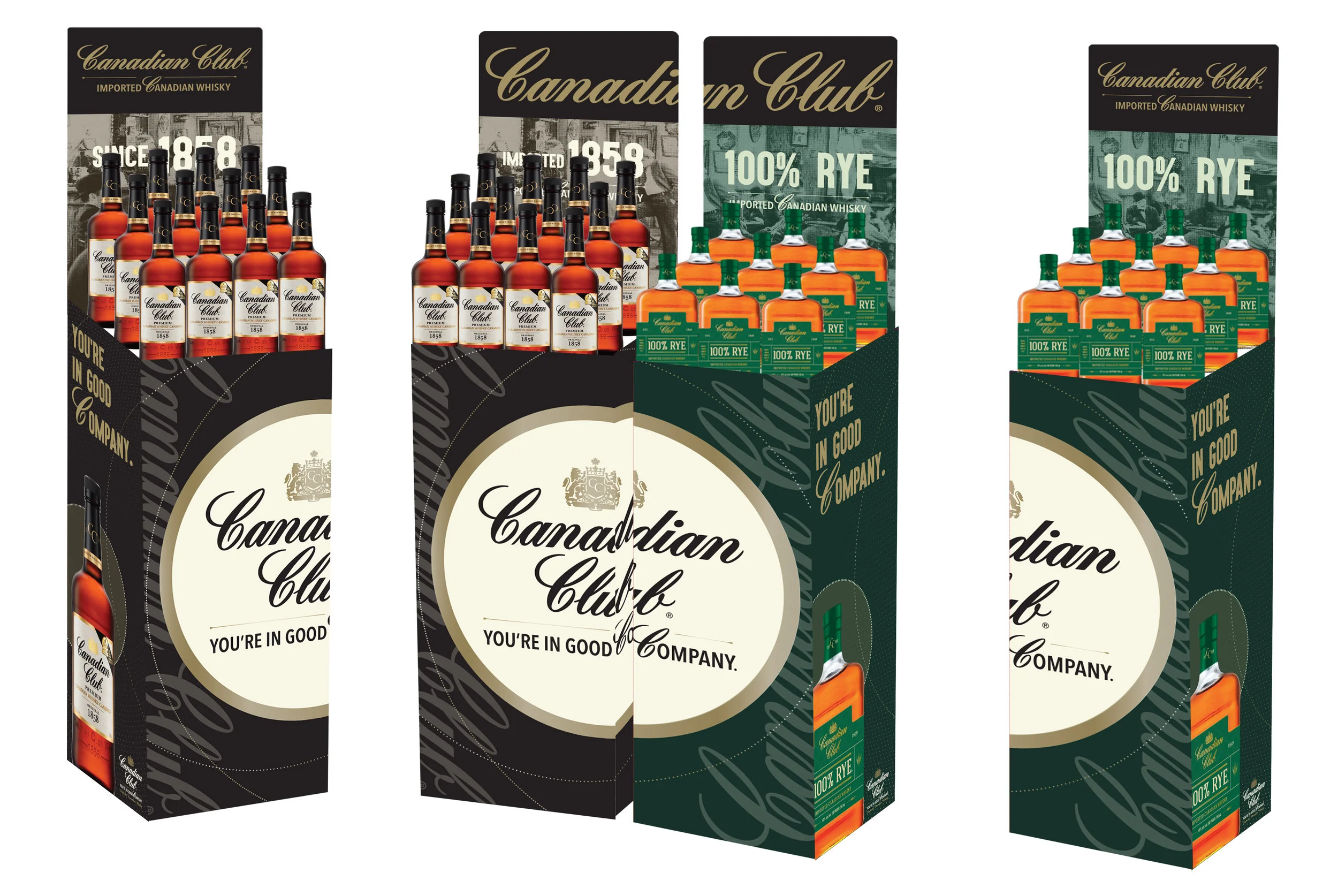 Canadian Club Activation - 3 Case Bins