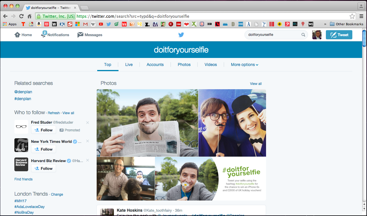 Social - #doitforyourselfie