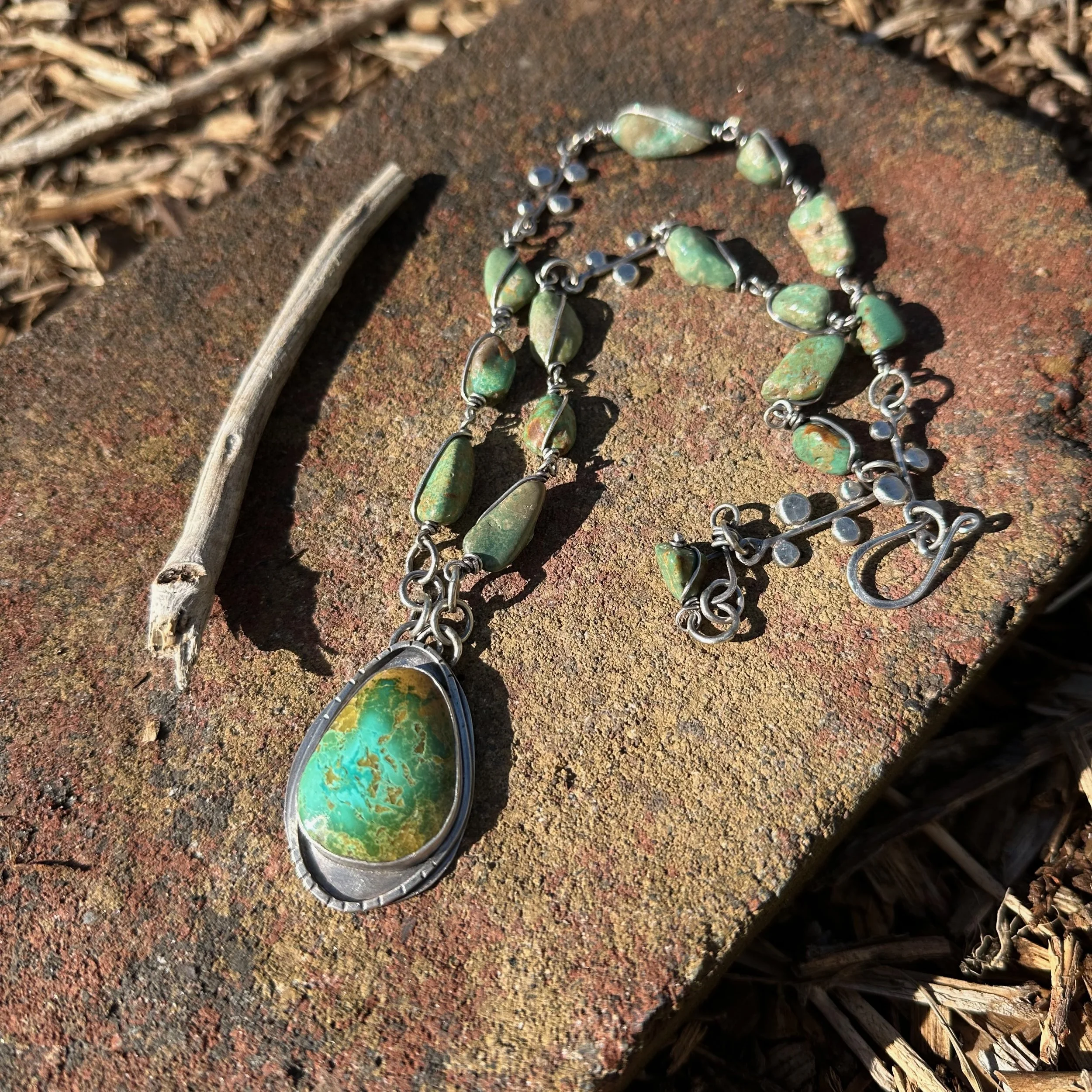 Royston and Kingman Turquoise Treasure Necklace